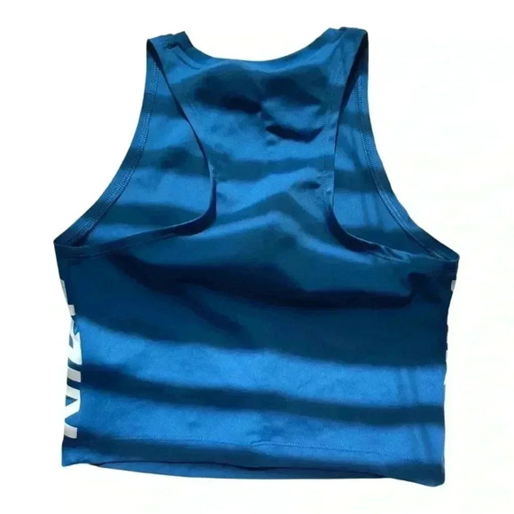 Top Nike Pro Dri-FIT Women’s Cropped Graphic Tank - Picture 3 of 5